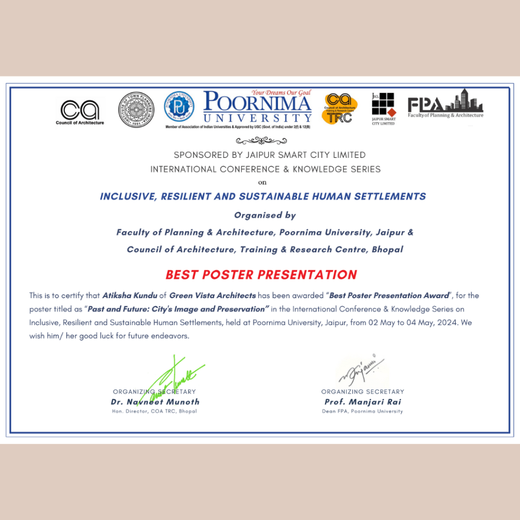 Poster [Won]: Past and Future: City’s Image and&nbsp;Preservation