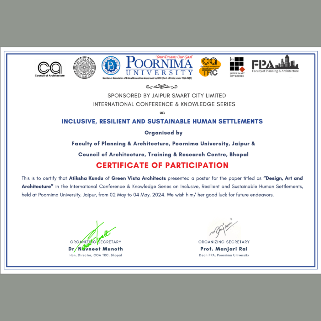 Poster [Participated]: Design, Art, and&nbsp;Architecture